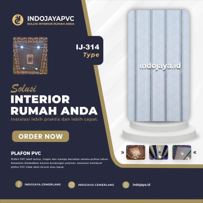 produk plafon ovc motif putih